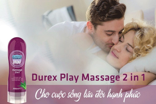 Gel bôi trơn Durex Play Massage tăng khoái cảm