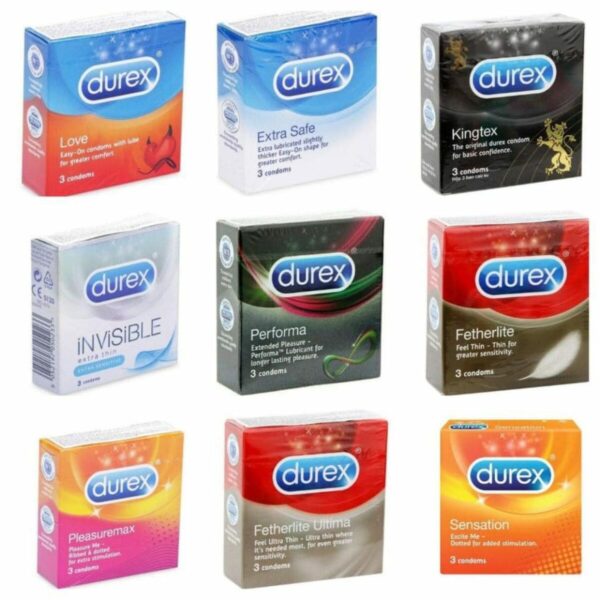 Tổng hợp các loại Durex và công dụng phổ biến trên thị trường hiện nay