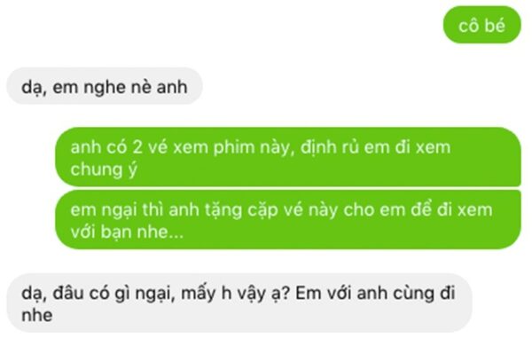 Rủ đi xem phim